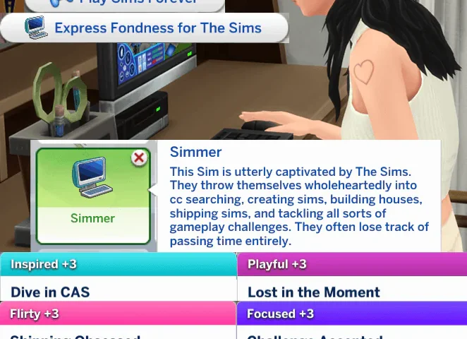 Simmer Trait