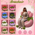 Tulip Armchair – Functional Maximalist Chair | Kawaii, Cute & Colorful | 10 Swatches