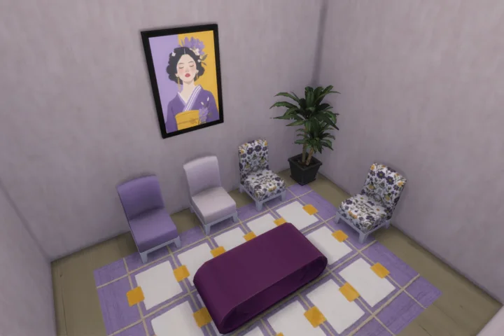 Japandi Blossom Living Set