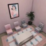 Japandi Blossom Living Set