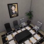 Japandi Blossom Living Set