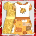 Toddler Honey and Mustard Dress