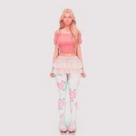 patterned tights by strawberrysimsgirl