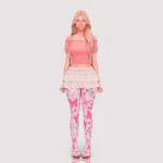 patterned tights by strawberrysimsgirl