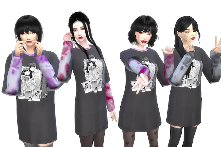 Yuki Dress - 11 Tie-Dye Switches