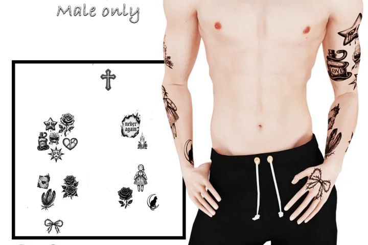 Male tattoo #109