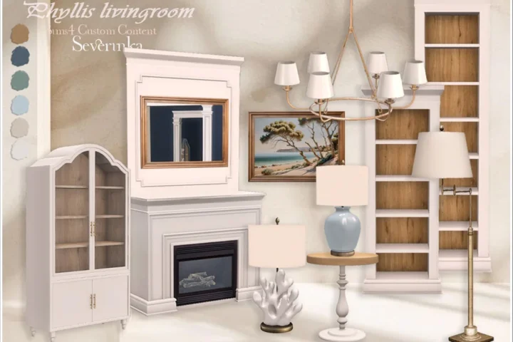 Phyllis livingroom Pt II
