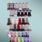 Наряды для девочек "Child_ outfit 3 SET 24.71"
