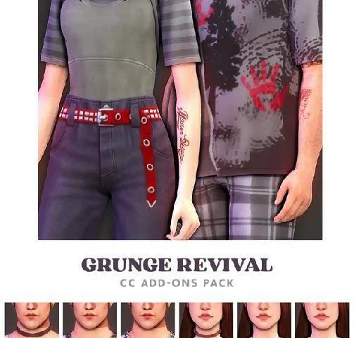 Grunge Revival Add-Ons by AdrienPastel