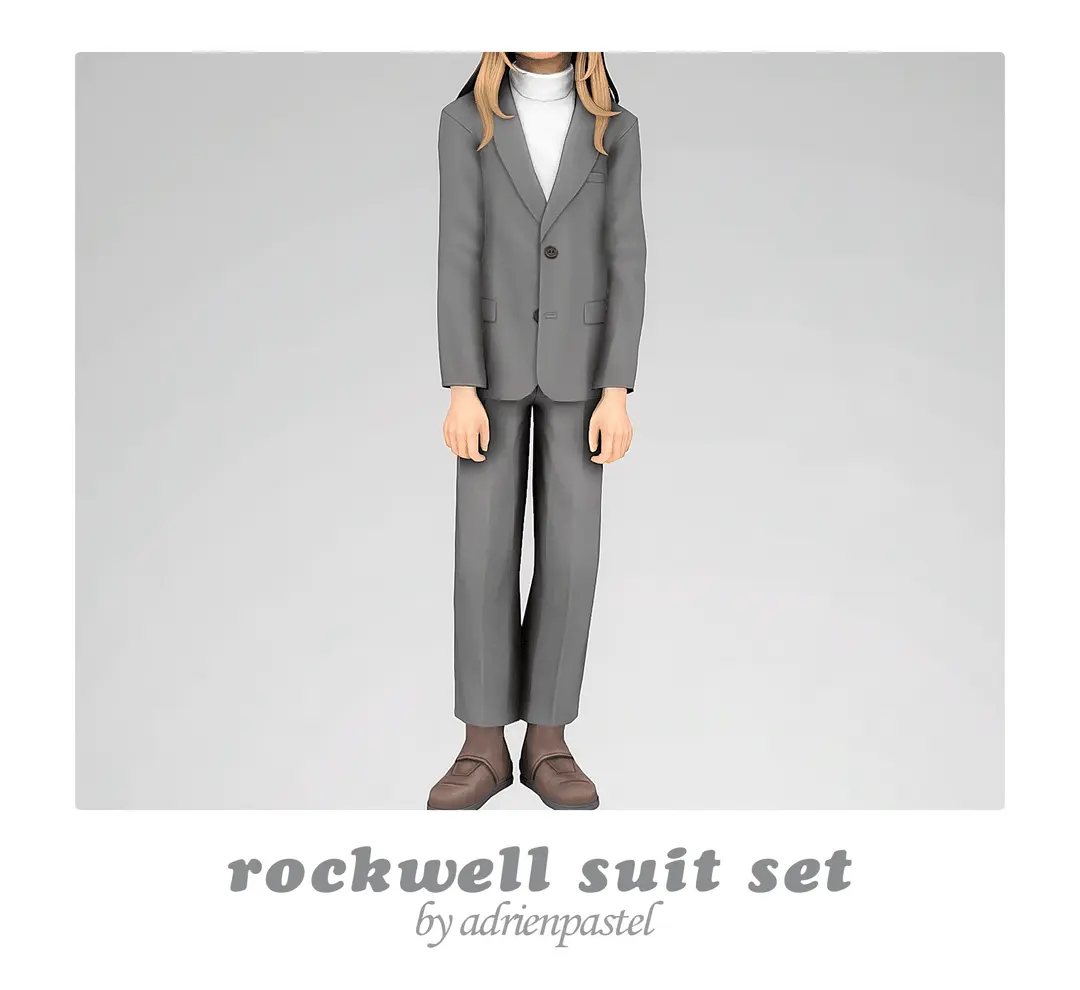 Костюм для детей "Rockwell Kids Suit Set" adrienpastel