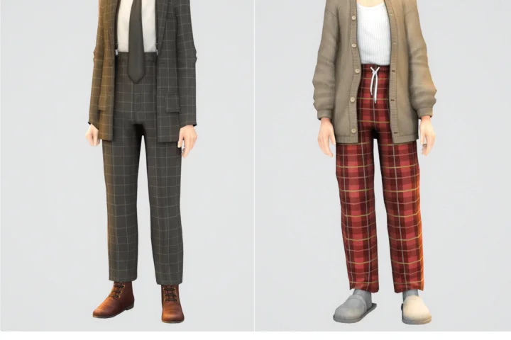 Highwaist Suit & Pajama Outfit (Kids Conversion)