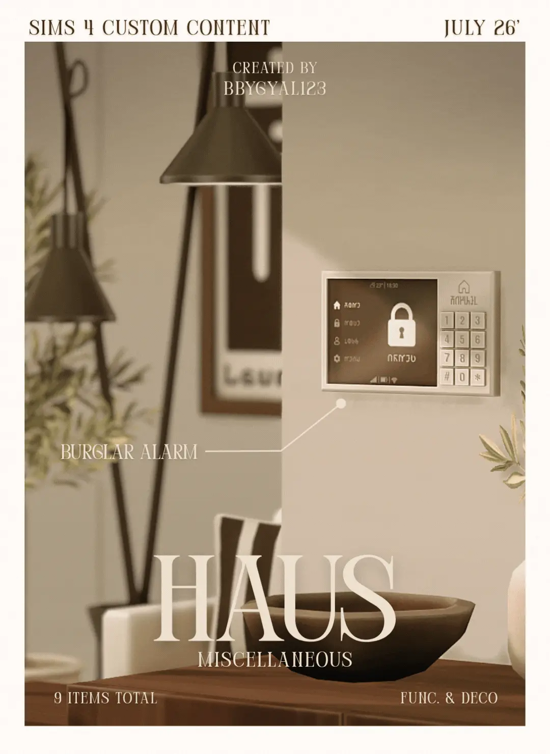 HAUS : Miscellaneous