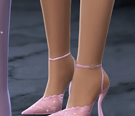 Sheer Kiss Pumps