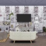 Vintage Patchwork Wallpaper