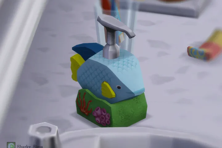 FREEBIES - Fish Soap Dispenser