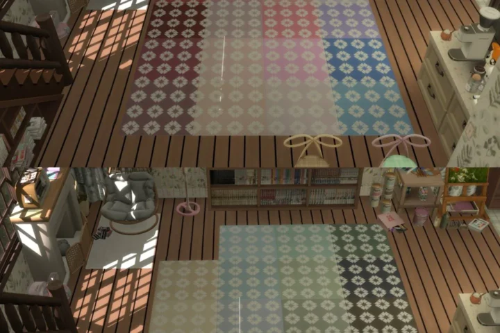 [QSDB]Cloud Fan Lattice floor tile