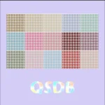 [QSDB]Cloud Fan Lattice floor tile