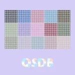[QSDB]Cloud Fan Lattice floor tile