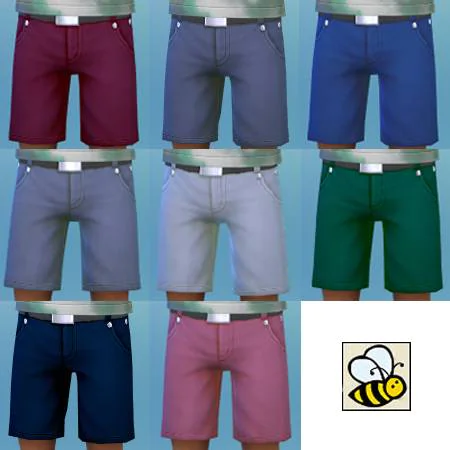 Toddler Belted Shorts Set