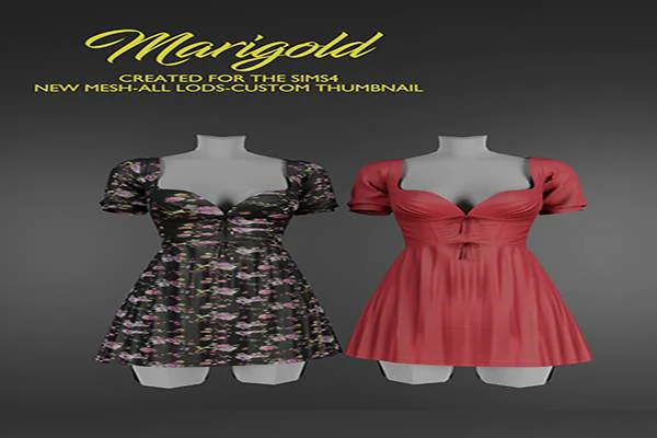 MARIGOLD TS4 SILA DRESS