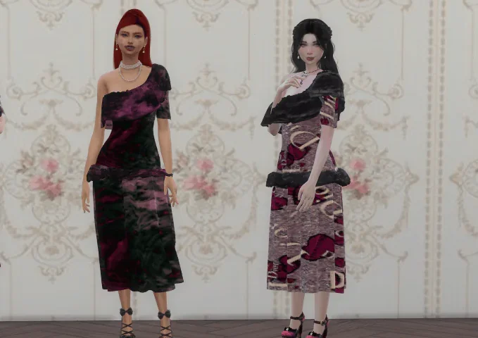 Luna elegant dress