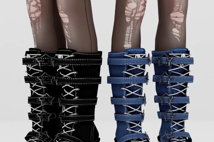 STARS HIGHT SNEACKERS