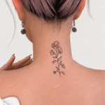 Delicate Flower Tattoo