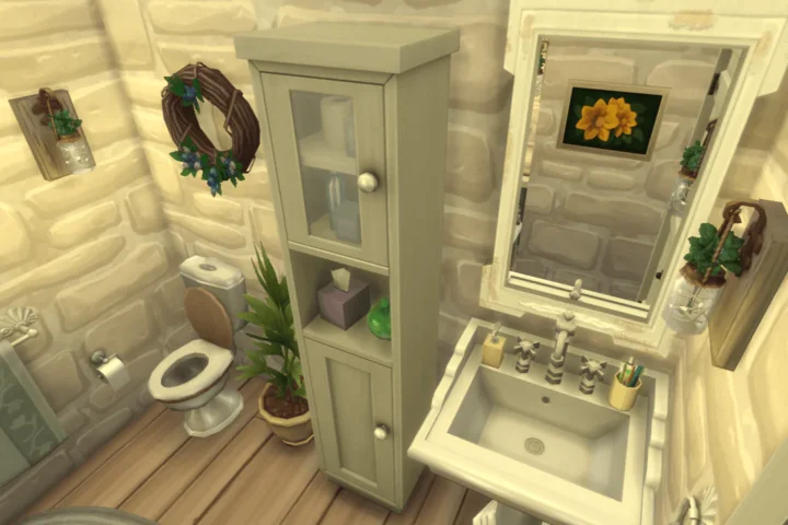 Little Cottage Themed Bathroom