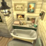 Little Cottage Themed Bathroom