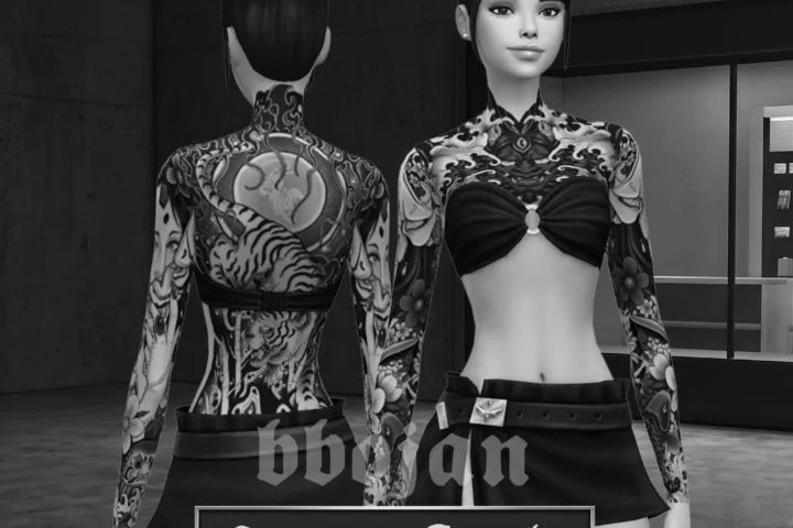 Japanese Female Body Tattoo Sets - bbojan