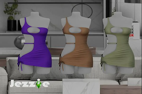JEZZIE.TS4 LIANNA DRESS