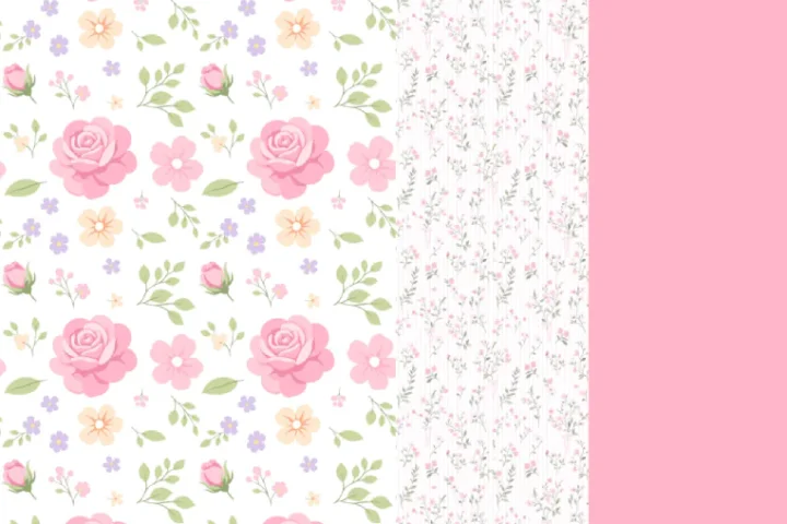 soft pink wallpaper set by strawberrysimsgirl
