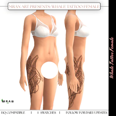 Whale Tattoo Female