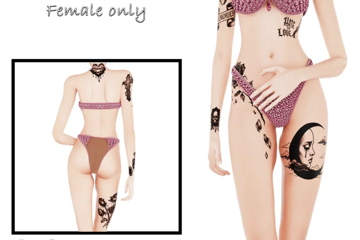 Female tattoo #109