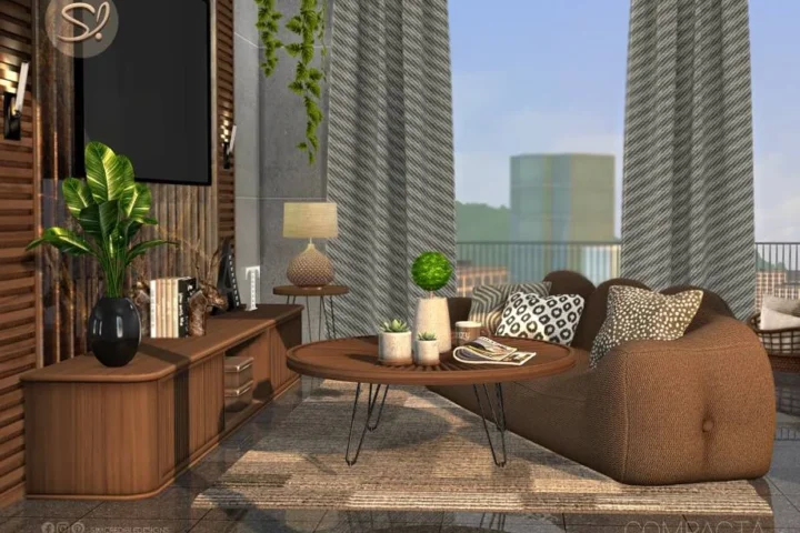 Compacta Living Dark -Room