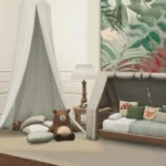 Nature-Inspired Toddler Bedroom