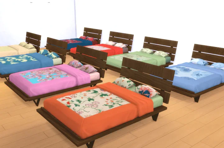 Zen Futon - 8 Japanese Swatches