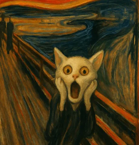 Purrfect Masterpieces Painting 2