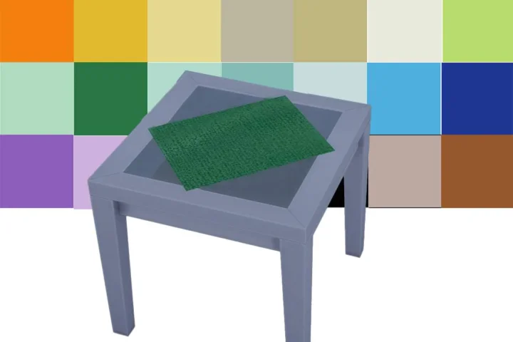 A practical table doily