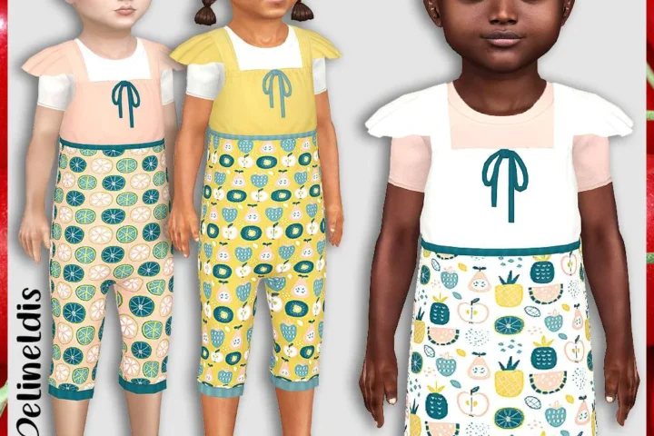 Toddler Fruity Jumpsuits
