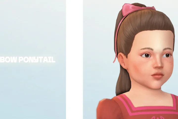 📑Bow Ponytail (Toddlers)