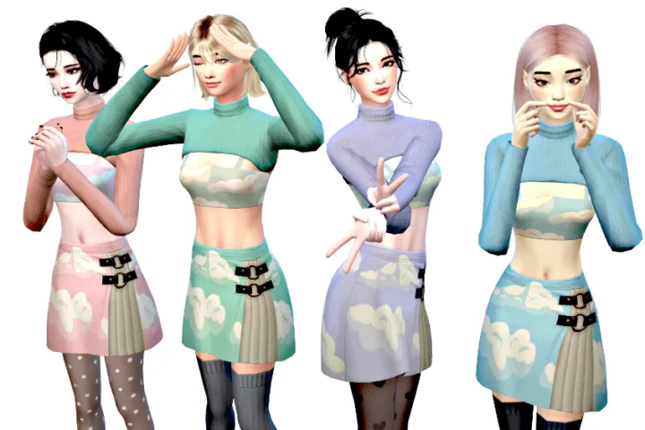 Iseul Set - **TOP** - 13 Swatches
