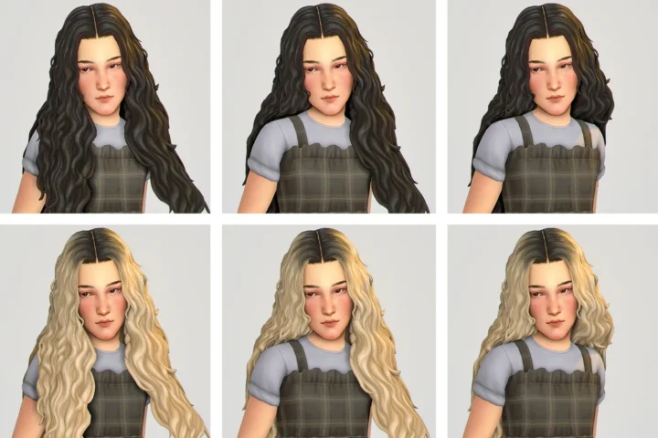 📑 ah00b' Eden Hair (Kids Conversion)