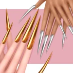 Liquid Metal Nails