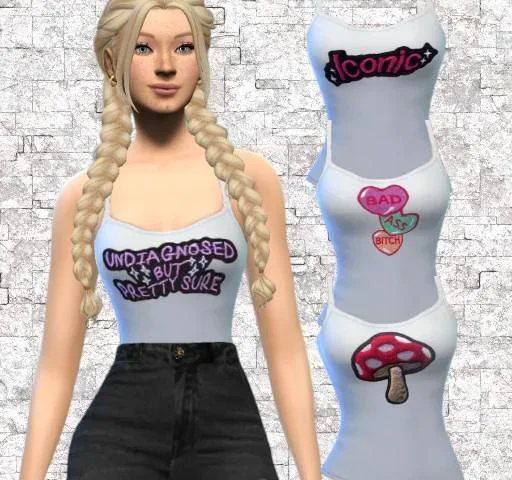 The Undiagnosed Icons Capsule – 4 Graphic Tanks