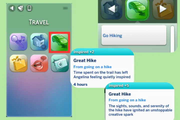 Base Game Rabbit Hole event - Hiking