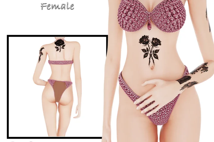 Female tattoo #110