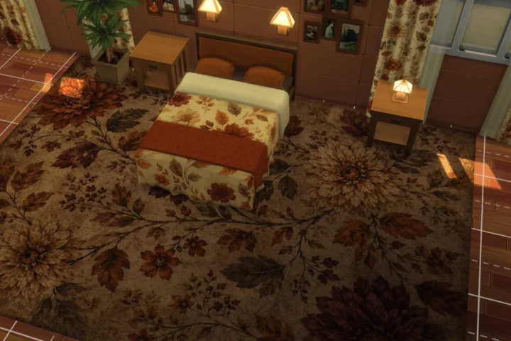 Timeworn Autumn Bloom Rug