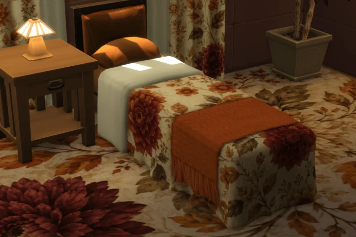 Autumn Bloom Haven Single Bed Base Game