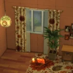 Autumn Bloom Haven Curtains Base Game